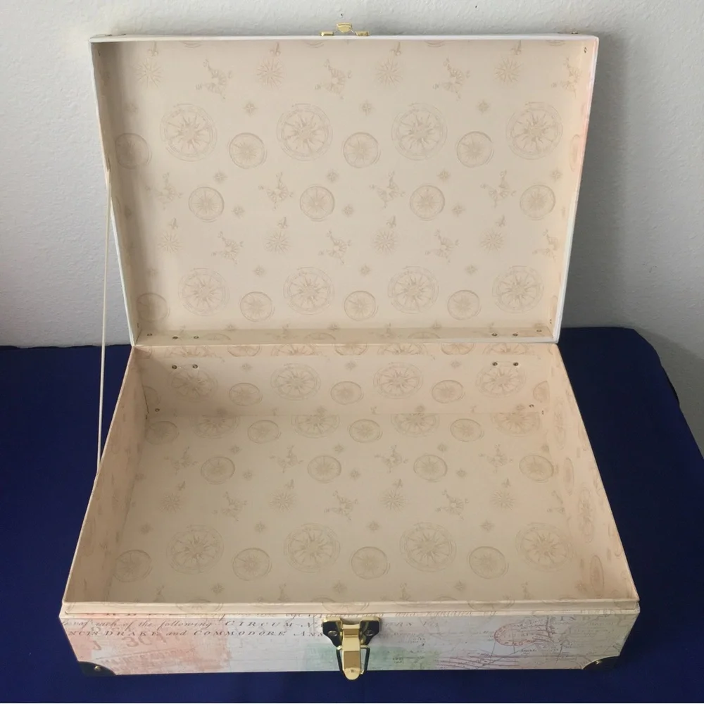 Decorative Luggage Storage Box / Suitcase Box Trunk